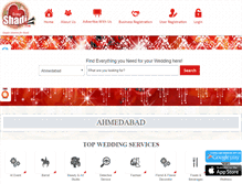 Tablet Screenshot of easyshadi.com